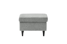 Ohrensessel >OSKAR< (Sessel und Hocker) in grey - 78x102x98 (BxHxT)