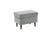 Ohrensessel >OSKAR< (Sessel und Hocker) in grey - 78x102x98 (BxHxT)