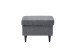 Ohrensessel >OSKAR< (Sessel und Hocker) in anthrazit - 78x102x98 (BxHxT)