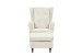 Ohrensessel >OSKAR< (Sessel und Hocker) in Cream - 78x102x98 (BxHxT)