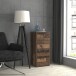 Kommode >TEMPRA2< 4 Schubladen, in Old – Wood Vintage - 38,6x85,5x34,8cm (BxHxT)