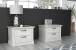 Nachttisch >KASHMIR< (2er-Set) in Pinie Weiss - 67,2x48,9x45,1cm (BxHxT)