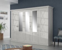 Drehtürenschrank >KASHMIR< 5 Türen, 6...