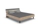 Bettanlage >Budapest< Liegefl. 160x200cm, Viking-oak-Dekor / Graphit - 273x81x210cm (BxHxT)