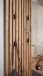 Kompaktgarderobe >Simple< anthrazit / Eiche Artisan - 88x195x35cm (BxHxT)