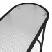 Blumenständer >Halvor< in Weiß, Glas/Metall/MDF - 102x82x31cm (BxHxT)