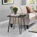 Beistelltisch >Sone< in Espresso - 49x55x49cm (BxHxT)
