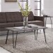 Couchtisch >Sone< in Grau - 105x45x49cm (BxHxT)