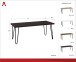 Couchtisch >Sone< in Schwarz - 105x45x49cm (BxHxT)