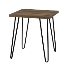 Wohnzimmertisch >Sone< in Walnuss - 49x55x49cm (BxHxT)