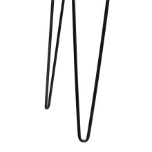 Wohnzimmertisch >Sone< in Walnuss - 49x55x49cm (BxHxT)