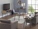 Wohnzimmertisch >Sone< in Walnuss - 49x55x49cm (BxHxT)