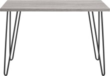 Arbeitstisch >Sone< in Grau - 100x67x49 (BxHxT)