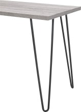 Arbeitstisch >Sone< in Grau - 100x67x49 (BxHxT)