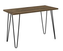 Schreibtisch >Sone< in Braun - 100x68x49 (BxHxT)