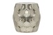 Beistelltisch >Osmund< in Grau, Metall - 46x46x46cm (BxHxT)