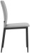 Polsterstuhl >Saerik< (2er-Set) in Grau, PU - 44x88x51cm (BxHxT)