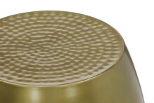 Beistelltisch >Sverker< in goldfarben, Metall - 41x46x41cm (BxHxT)