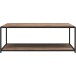 Couchtisch >Ulva< in Braun - 125x45x52cm (BxHxT)