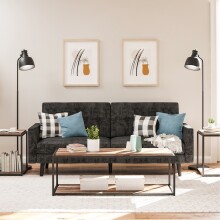 Beistelltisch >Ulva< in Braun - 51x55x52 (BxHxT)
