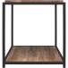 Beistelltisch >Ulva< in Braun - 51x55x52 (BxHxT)