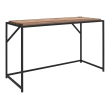 Schreibtisch >Ulva< in Braun - 123x74x51 (BxHxT)