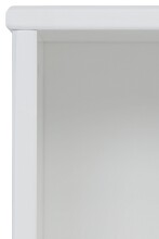Hängeschrank >Eystein< in Weiß, Kiefer/MDF - 65x28x65cm (BxHxT)