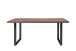 Esstisch >TABLES< Gestell Metall schwarz, Platte Old-wood Vintage - 180x74,7x90cm BxHxT