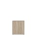 Kommode >TEMPRA2< 2 Türen, 2 Böden, Sonoma Eiche Dekor - 73,7x85,5x34,8cm (BxHxT)