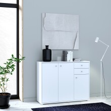 Sideboard >TEMPRA2< 3 Türen, 2 Schübe, in...