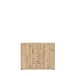 Sideboard >TEMPRA2< 2 Türen, 5 Schübe, Artisan Eiche Dekor - 108,8x85,5x34,8cm (BxHxT)