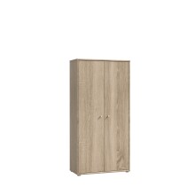 Mehrzweckschrank >TEMPRA2< 2 Türen, 4 Böden, Sonoma Eiche Dekor - 73,7x149,5x34,8cm (B/H/T)