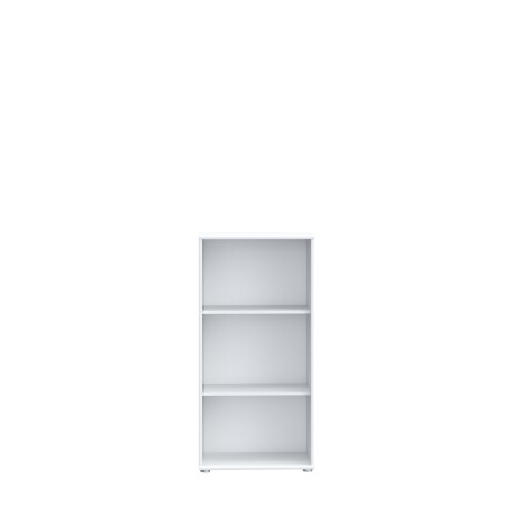 Regal >TEMPRA2< 2 Böden, in Weiss - 54x111,1x34,8cm (BxHxT)