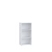 Regal >TEMPRA2< 2 Böden, in Weiss - 54x111,1x34,8cm (BxHxT)