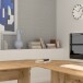 Eckverbindungsplatte >TEMPRA2< Verkettungsplatte, Artisan Eiche Dekor - 72x2,2x72cm (B/H/T)