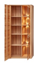Stauraumvitrine >Nature One< 2 Türen, mit LED,...