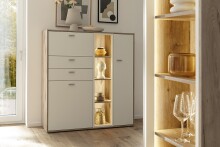 Highboard >SANTERNO< 2 Türen, 2 Schübe,...