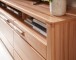 Wohnwand >Nature One< (4-teilig) Kernbuche teilmassiv - 350x203x45cm (BxHxT)