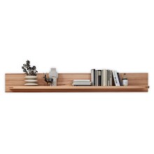 Wohnwand >Nature One< (3-teilig) Kernbuche teilmassiv - 320x203x45cm (BxHxT)