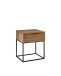 Nachtkommode >Seppo< in Nadelholz massiv, Massivholz - 45x52x40cm (BxHxT)