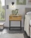 Nachtkommode >Seppo< in Nadelholz massiv, Massivholz - 45x52x40cm (BxHxT)