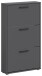 Schuhkipper >See< in Anthrazit, Melaminbeschichtet - 59x103x17cm (BxHxT)