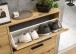 Schuhkipper >See< in Eiche Artisan, Melaminbeschichtet - 59x169x17cm (BxHxT)