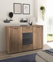 Sideboard >Aschau< 2 Türen, 4 Schübe,...