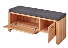Schuhbank >Nature One< inkl. Kissen, 1 Klappe, FSC...