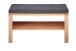Schuhbank >Nature One< inkl. Kissen, 1 Boden, FSC Kernbuche teilmassiv - 90x48x40cm (B/H/T)