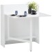 Klapptisch >Froya< in Weiß, MDF/Kiefer - 84x90x80cm (BxHxT)