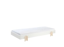 Stapelbett >Moldulo< 90x200cm, inkl. Lattenrost,...