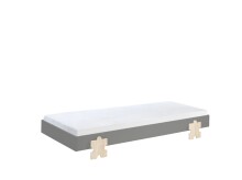 Stapelbett >Moldulo< 90x200cm, inkl. Lattenrost,...