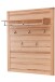Garderoben-Set >Nature One< 3-teilig, soft-close, FSC Kernbuche teilmassiv - 179x201x40cm (B/H/T)